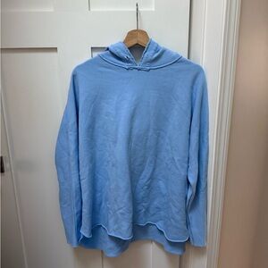 Frank & Eileen NWOT Kane Capelet Triple Fleece Hoodie - blue med